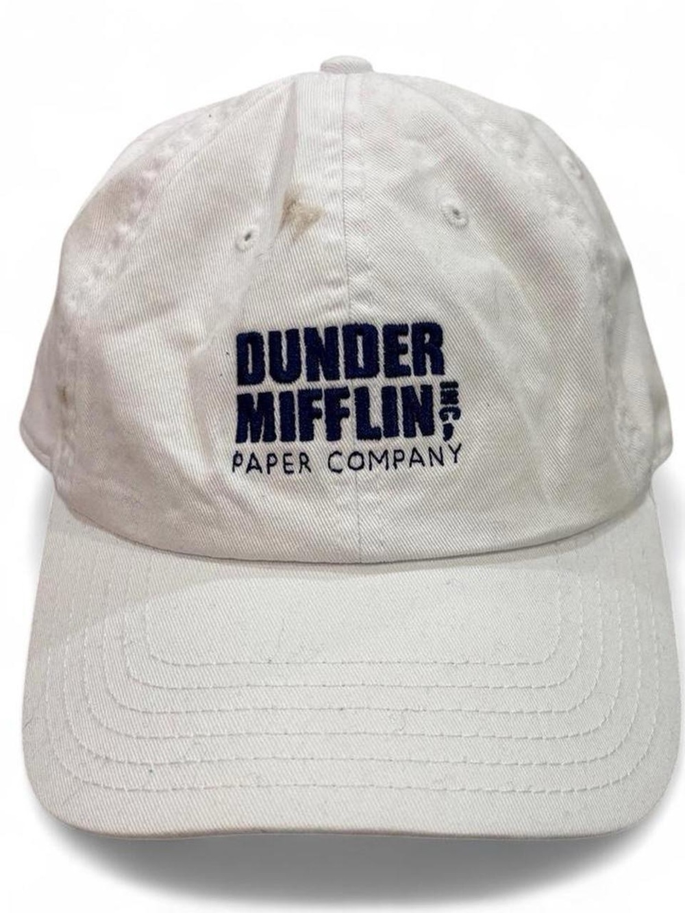 The Office Dunder Mifflin white baseball cap